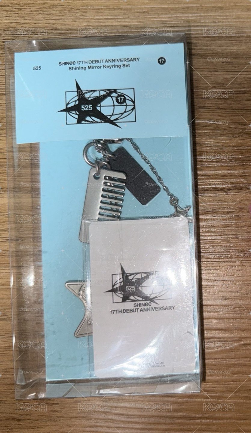 SHINee 17週年周邊keyring