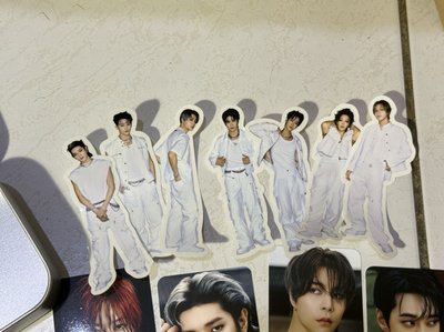 NCT127 Fact Check 鐵盒貼紙小卡組 無廷祐