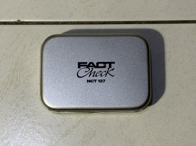 NCT127 Fact Check 鐵盒貼紙小卡組 無廷祐