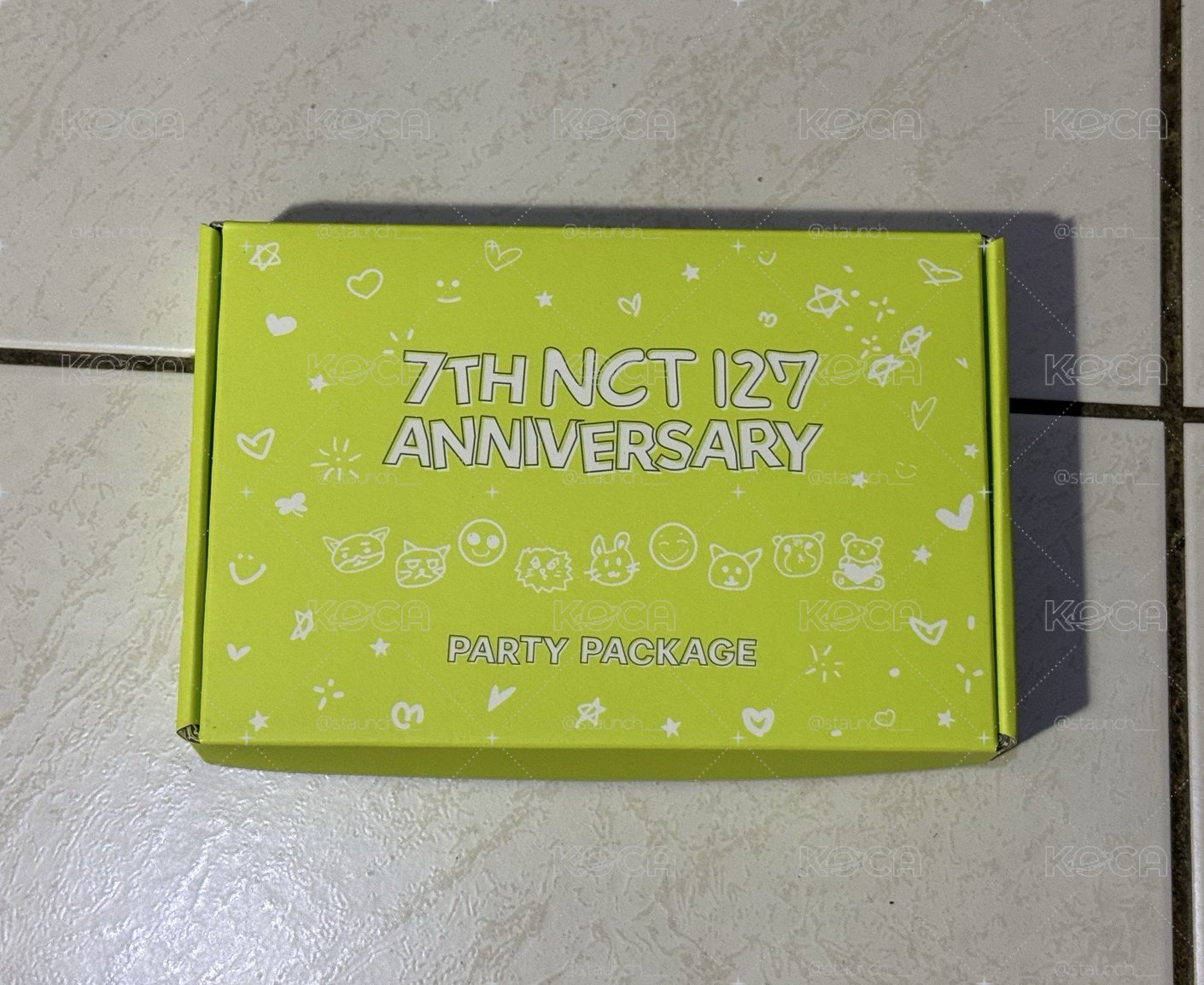 NCT127 7週年派對組 