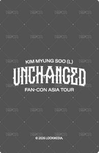 26 FM UNCHANGED 入場卡 / 場限卡 首爾 背面