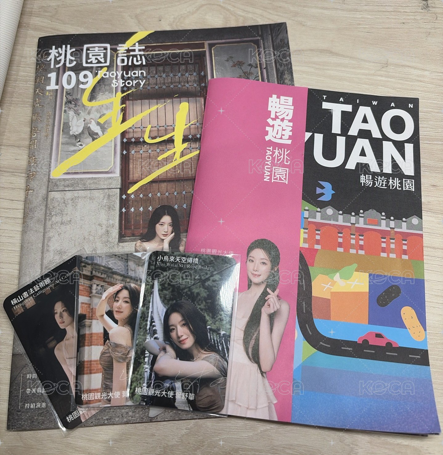 一套小卡+2本桃園誌