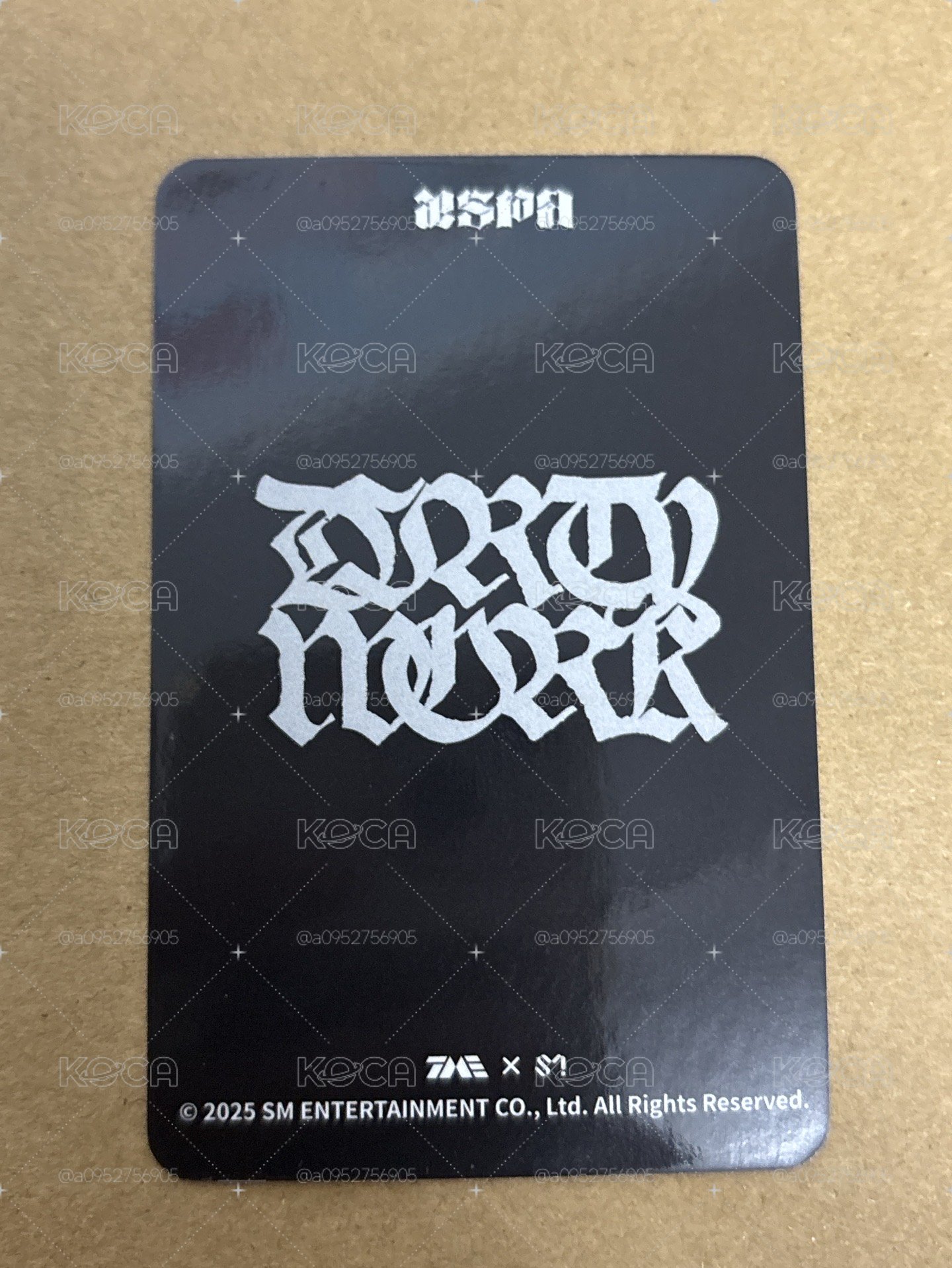 Dirty Work QQ音樂 星光卡 一星冬