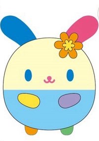 三麗鷗兔子家族圓滾滾娃娃掛件盲盒 吊飾 花小兔