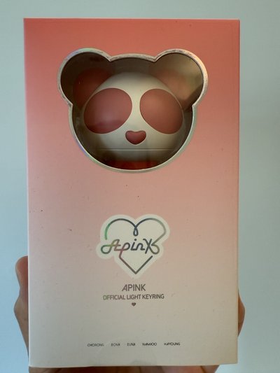 全新未拆Apink小手燈