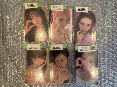춤 (CHOOM) 全通路 單封預售禮 特典卡 一套6張