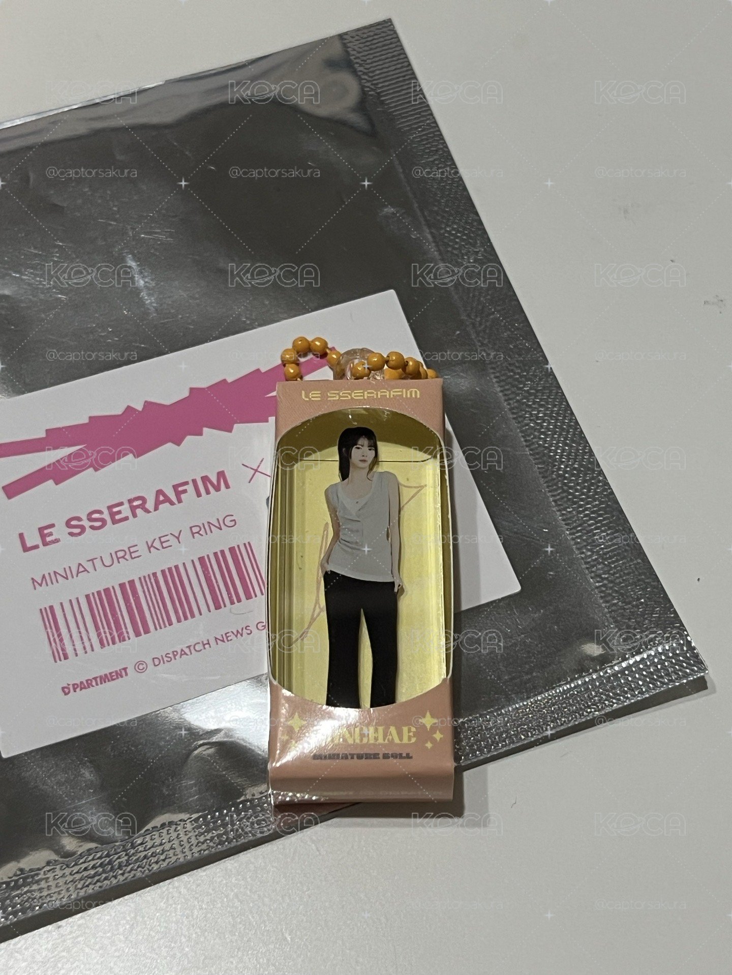 恩採 DICON很厚的壓克力吊飾