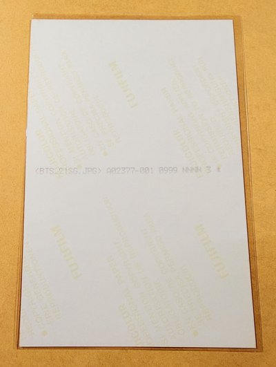 JIMIN 2021 年曆 生寫