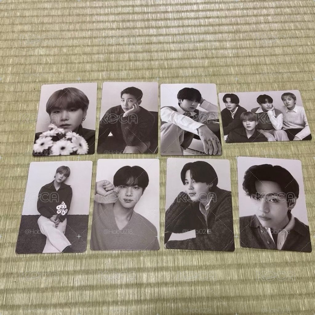 BTS MONOCHROME 週邊 J-hope JIMIN明信片書 