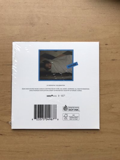 le sserafim Kazuha 單曲CD