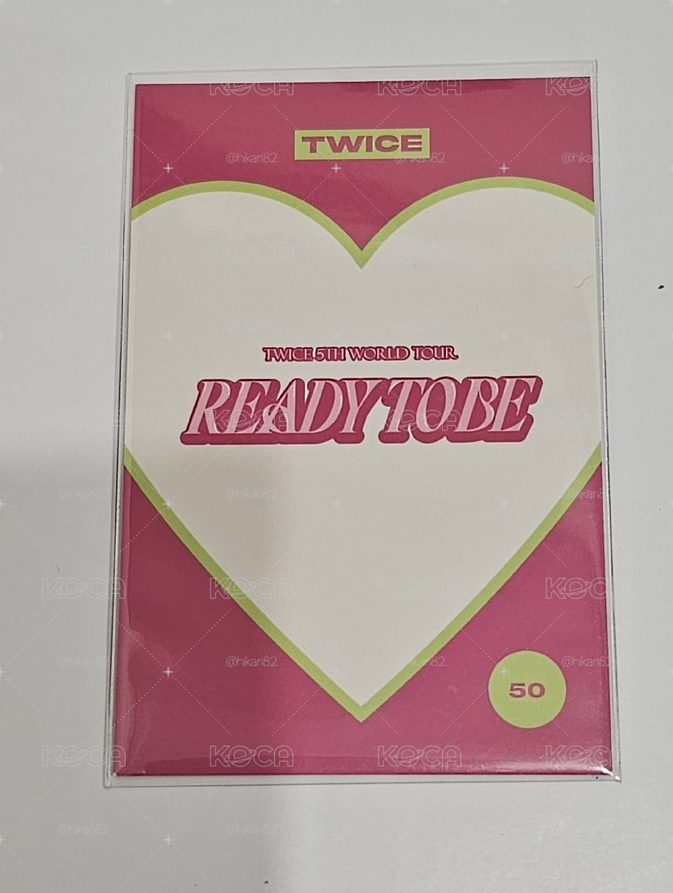 TWICE 2023 5th World Tour “READY TO BE” 團照