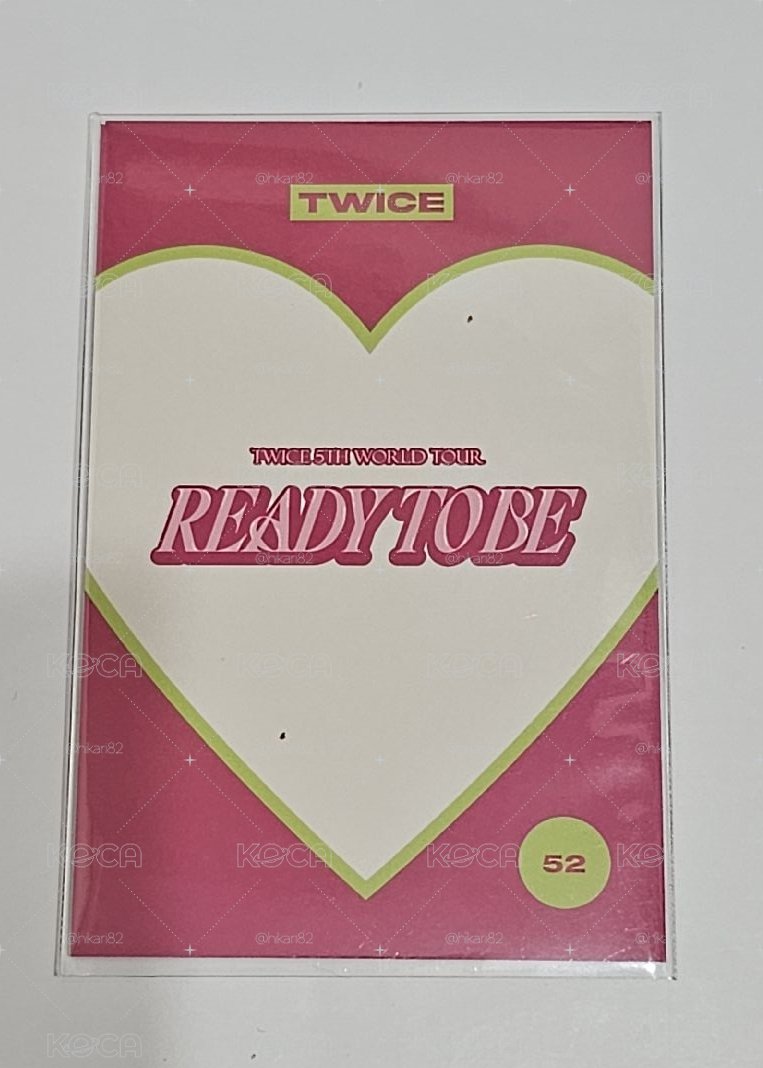 TWICE 2023 5th World Tour “READY TO BE”團照