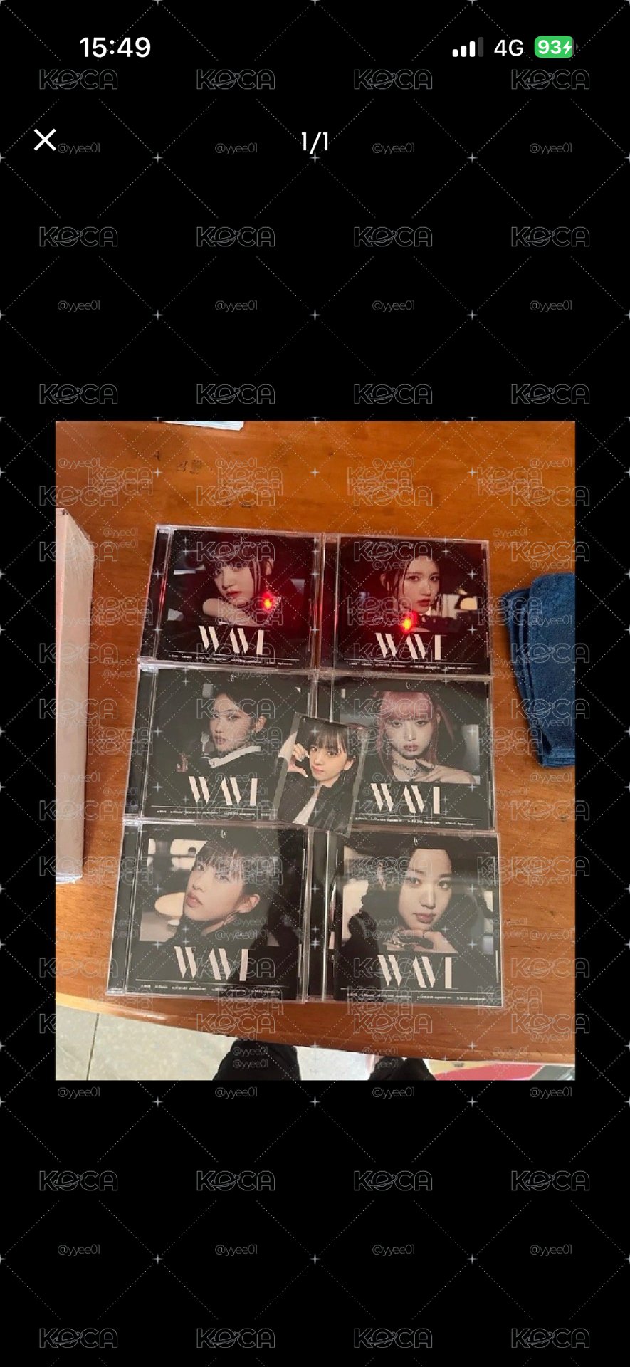 Ive  WAVE 專輯 日本會員限定盤 單封 DIVE ver.（員瑛）