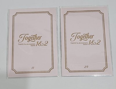TWICE 7th Anniversary "Together 1&2" JEONGYEON 