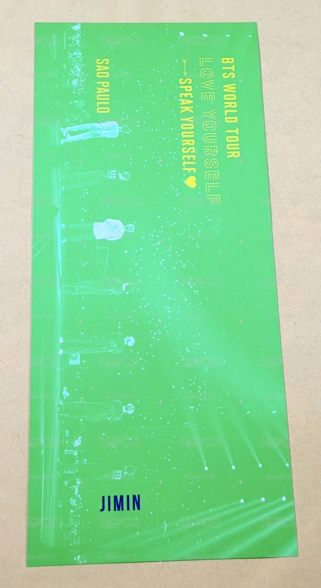 JIMIN 聖保羅 書籤
