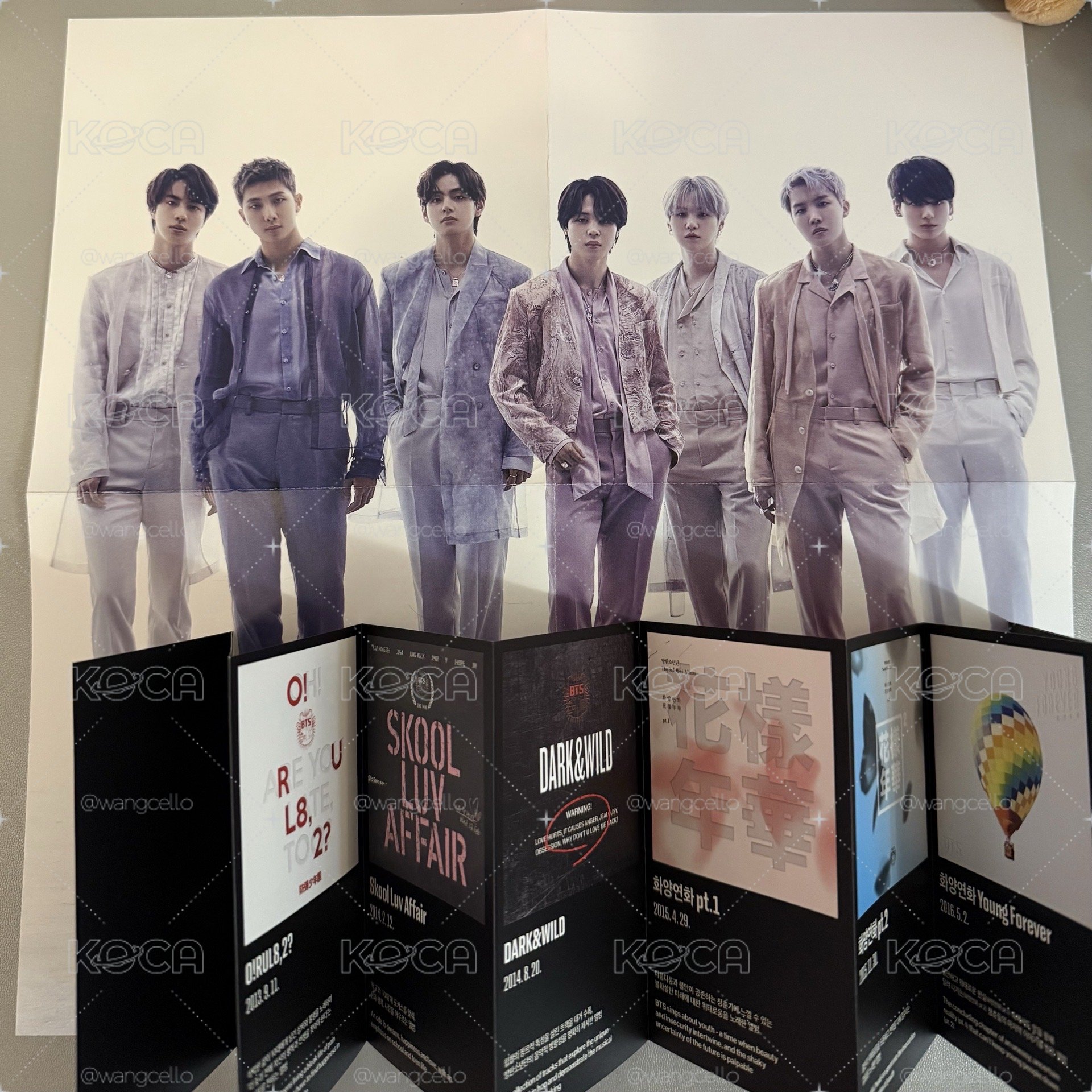bts｜proof compact 專卡 整圖售