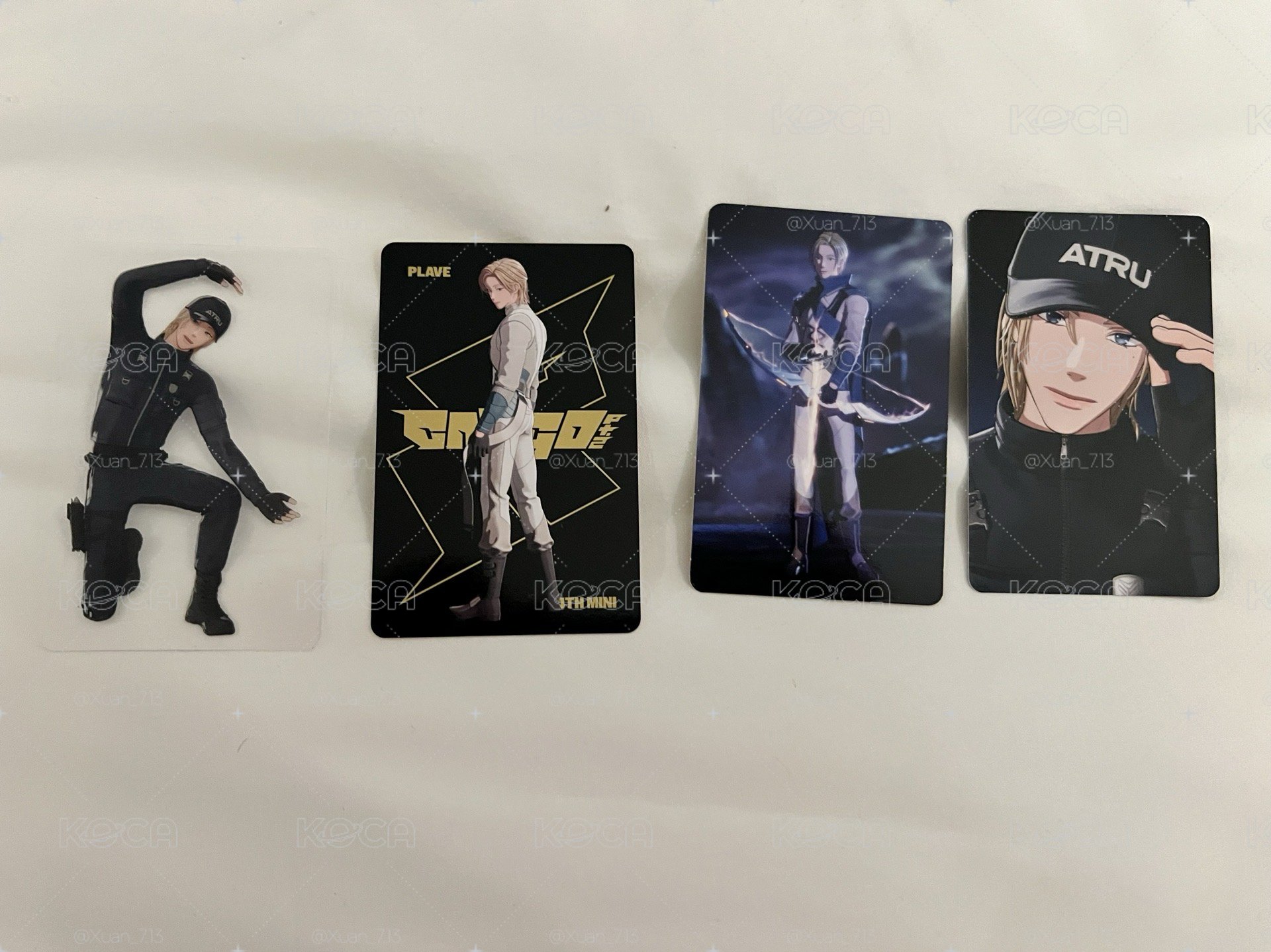 諾亞迷四小卡💜💜