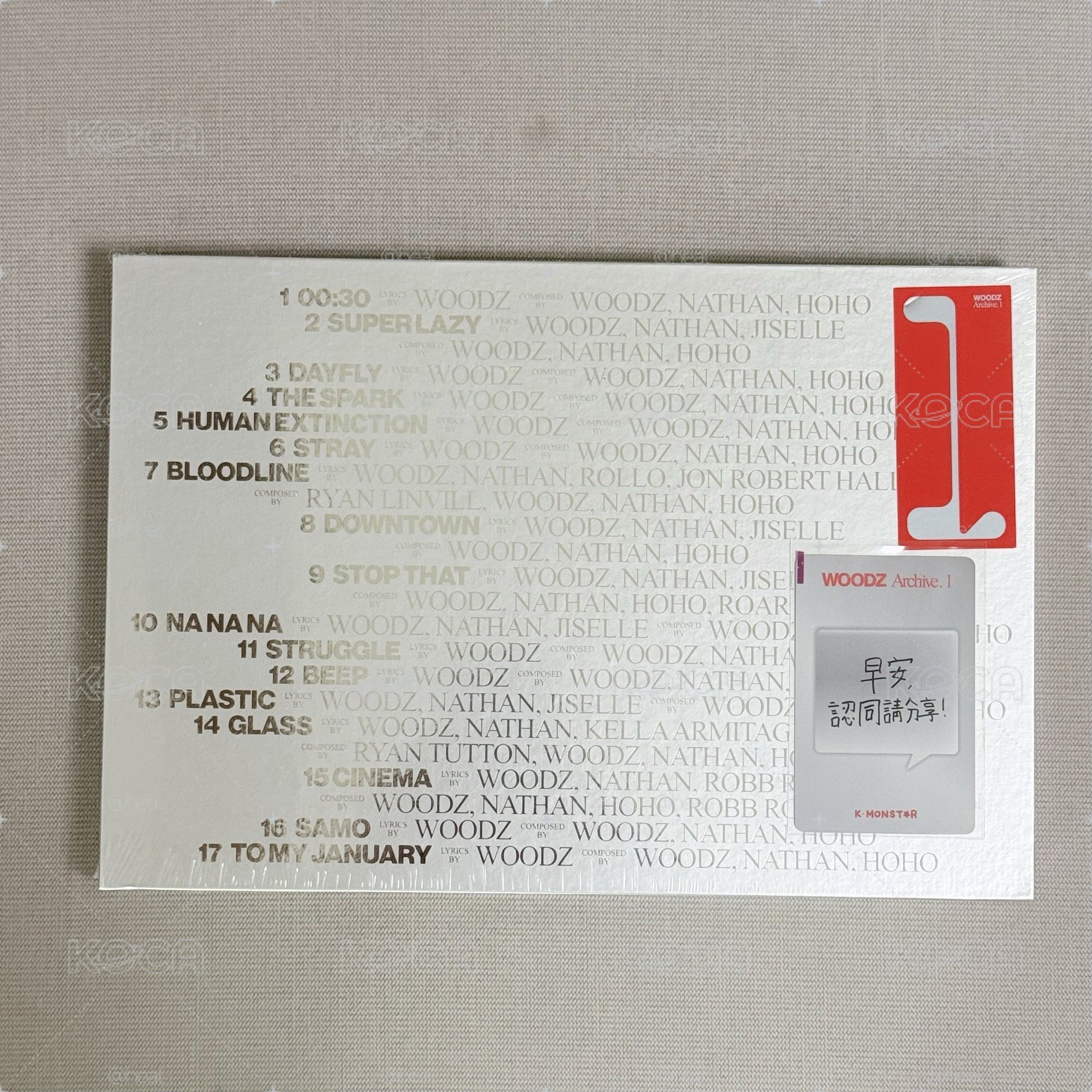 曹承衍簽售小卡