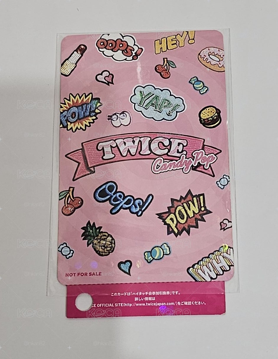 TWICE Candy Pop擊掌卡 TZUYU 