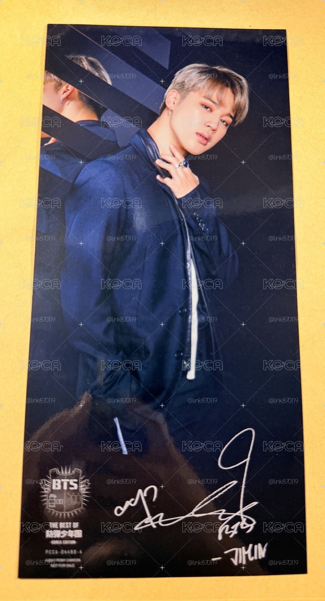 BTS TBOB JAPAN EDITION 亮面大卡