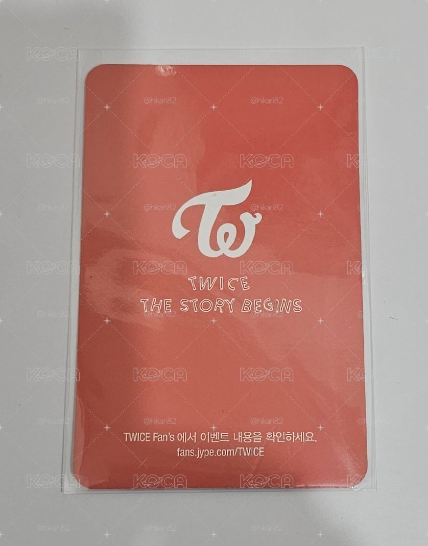 TWICE THE STORY BEGINS JIHYO 