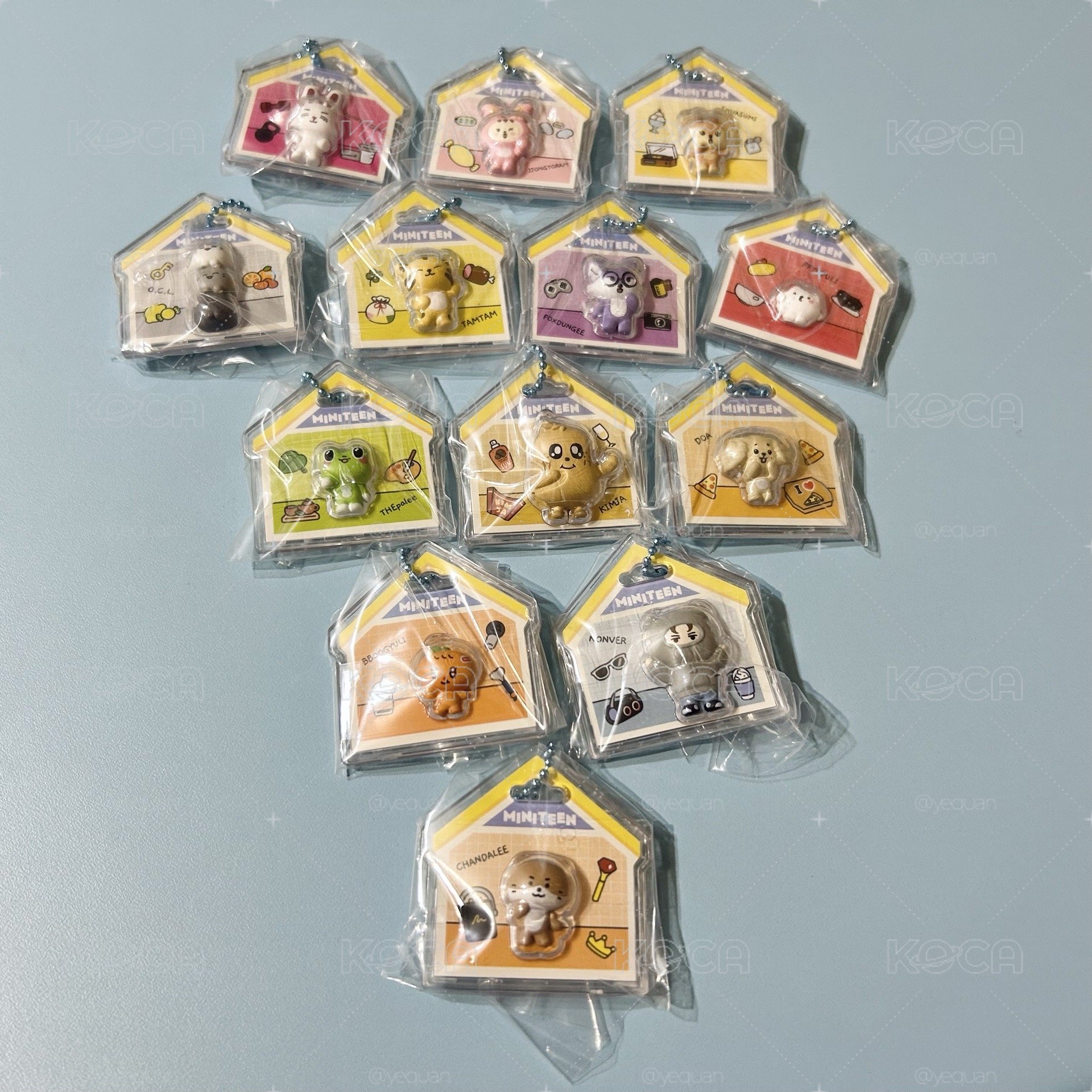 萬代食玩 一套13隻