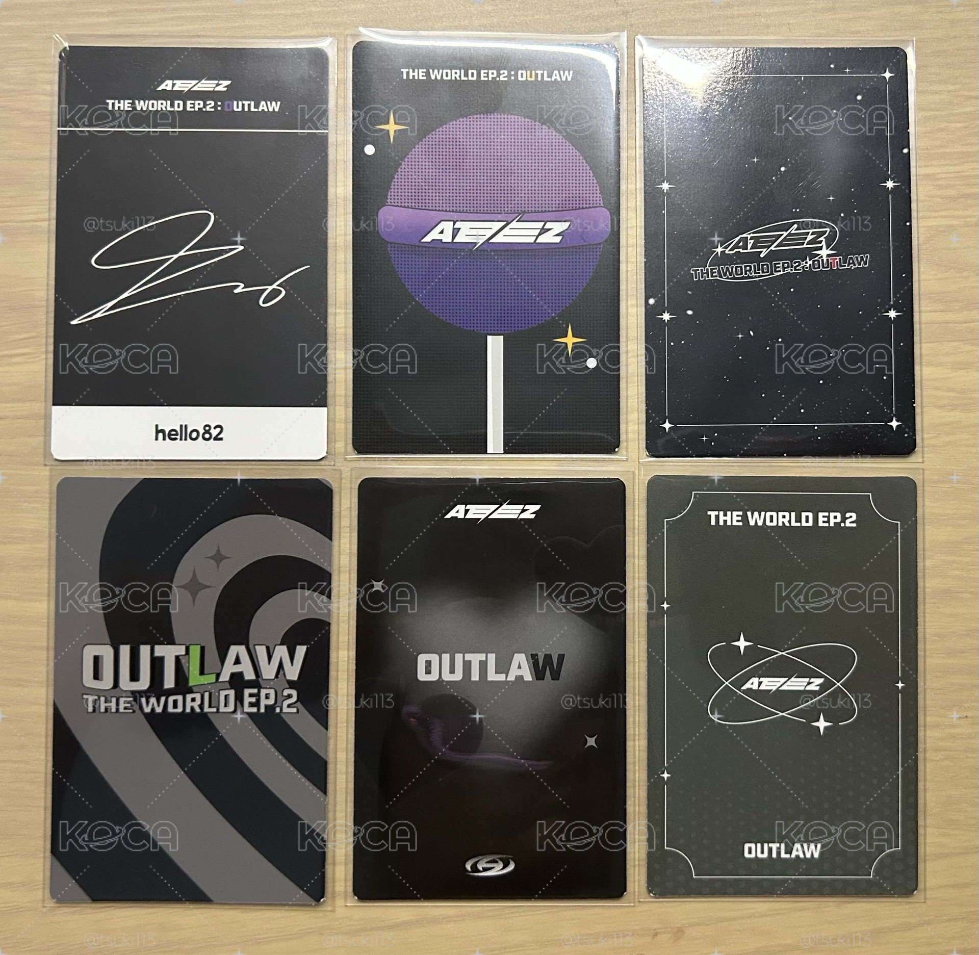 ATEEZ 朴星化 OUTLAW 歐美通路
