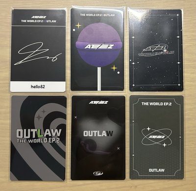 ATEEZ 朴星化 OUTLAW 歐美通路
