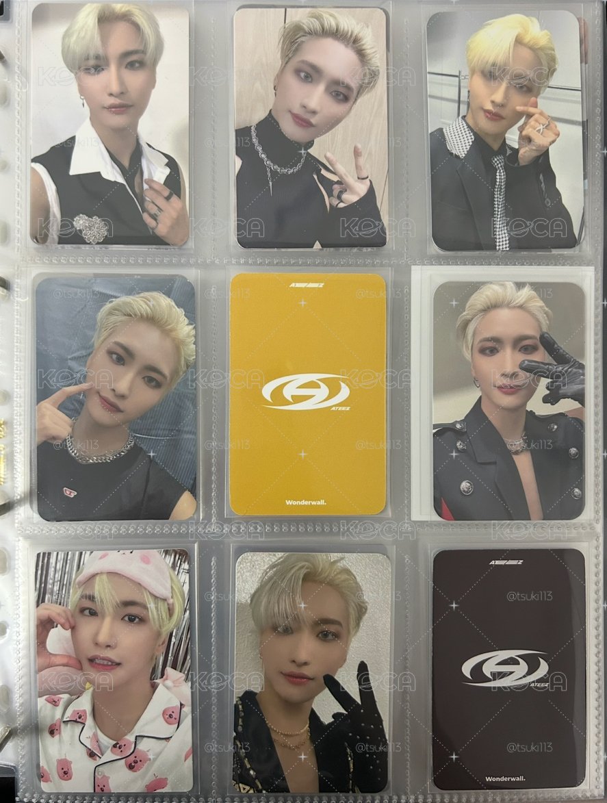 ATEEZ 朴星化 金髮盤
