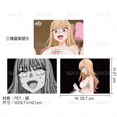 Muse 木棉花 A款(A4) 海報 3D光柵 背面