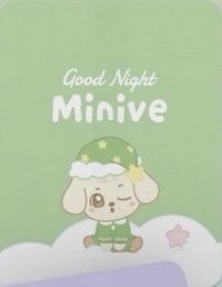 MINIVE X MintRaon 行李吊牌 