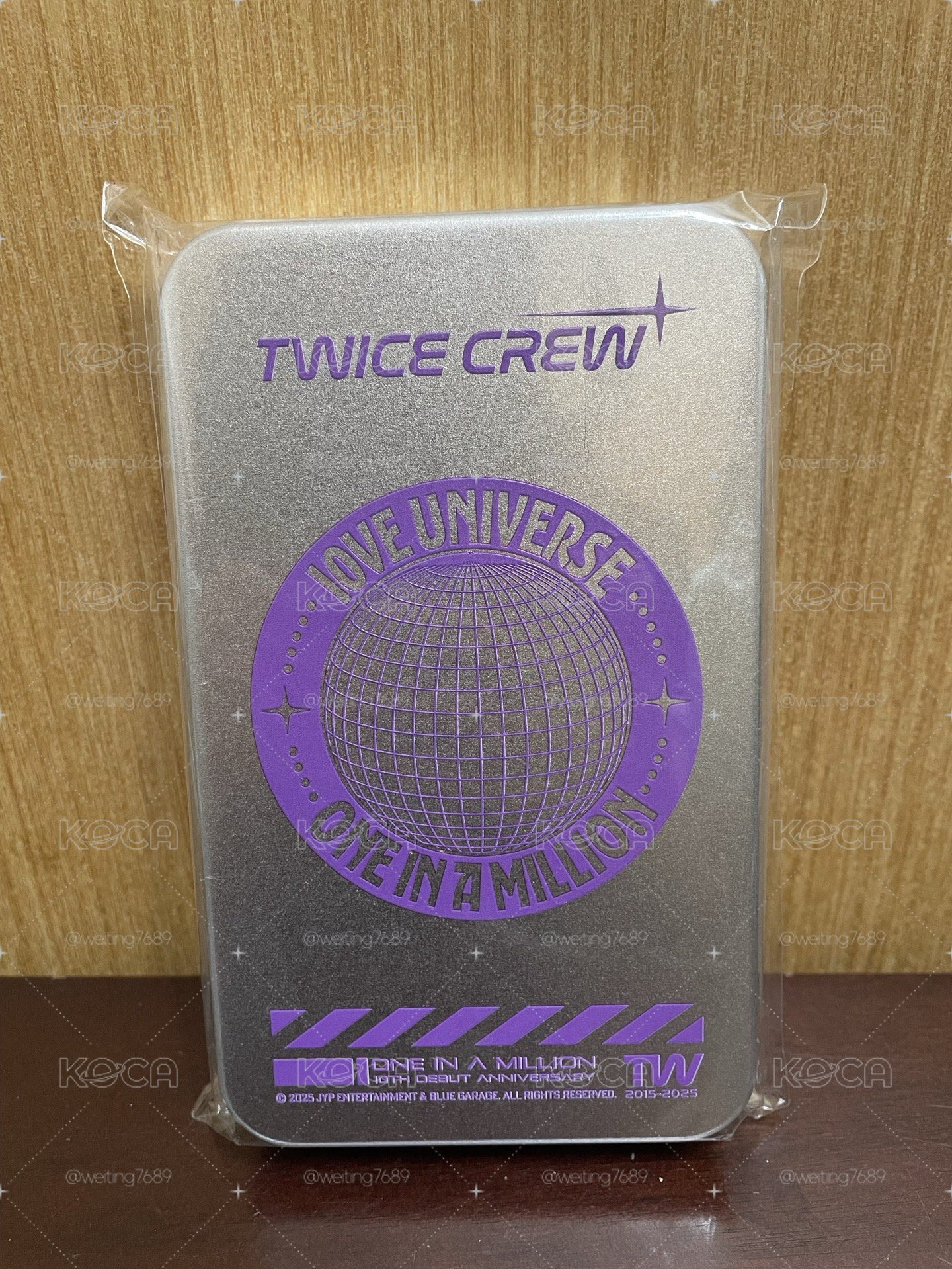 Twice_十週年票卡：子瑜