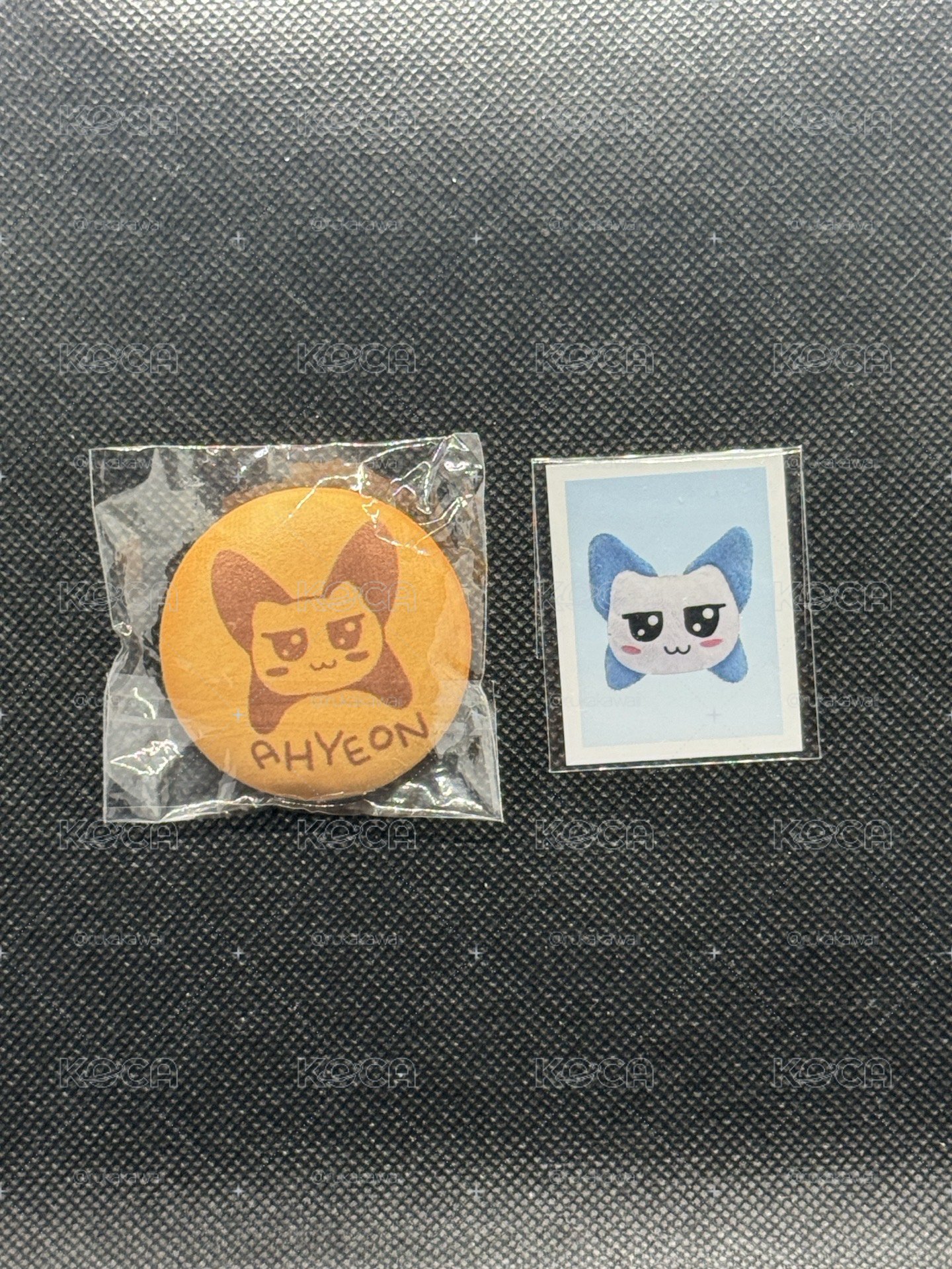 世巡展位遊戲徽章+卡通證件照 賢Set