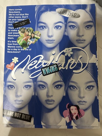 售newjeans藍書出道專