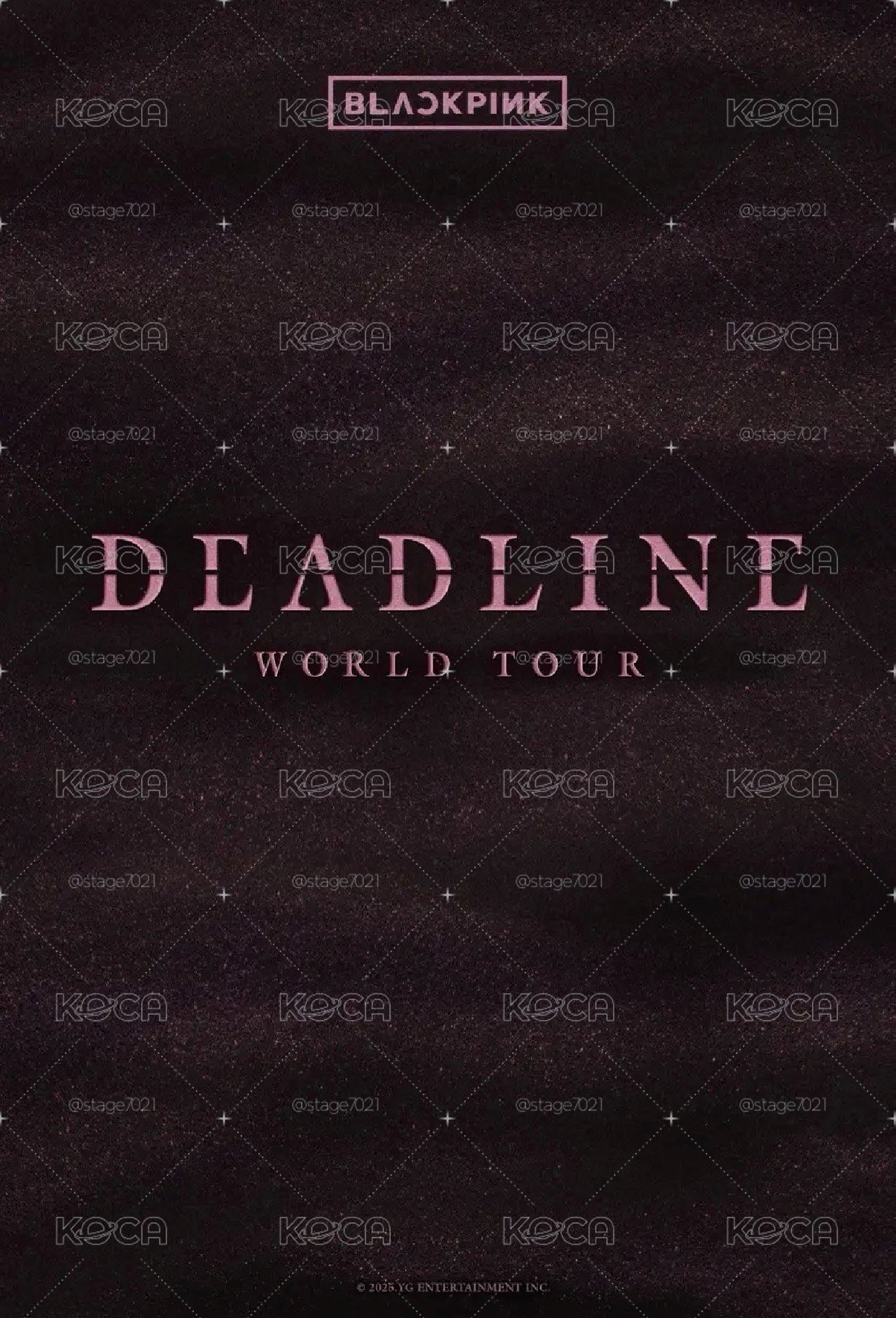 Blackpink｜WORLD TOUR [DEADLINE]