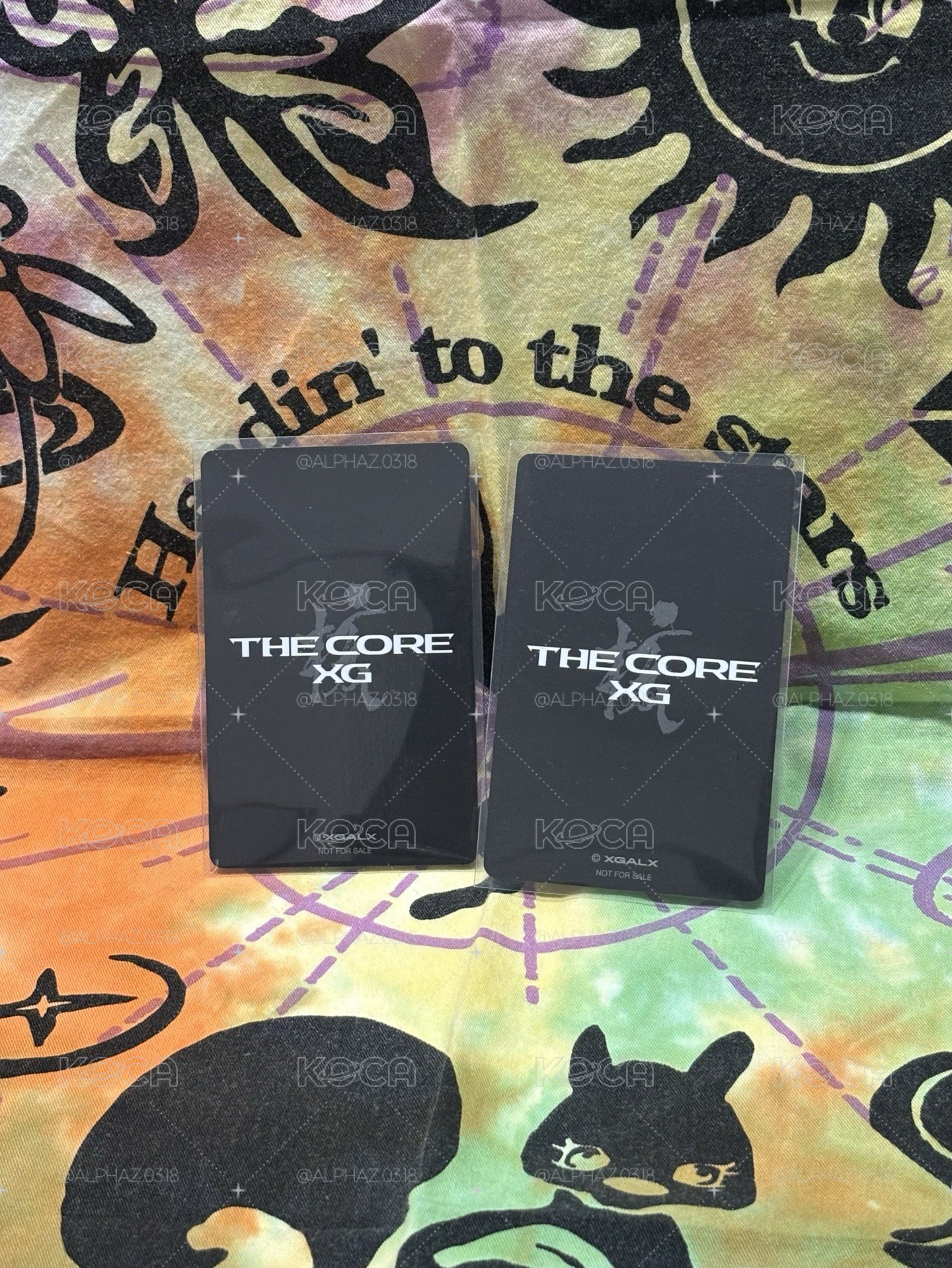 🐺THE CORE TOWER RECORDS/HMV Lucky draw 黑卡set