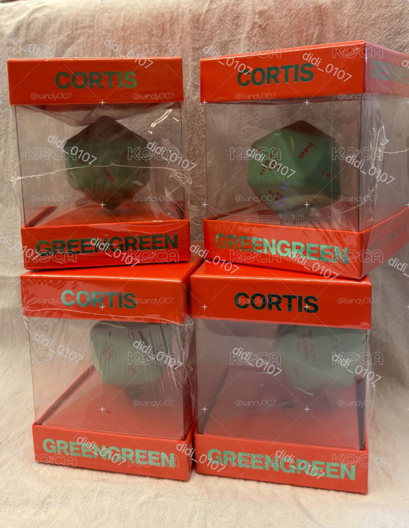 CORTIS第二張迷你專輯「GREENGREEN(Dice ver.)」 骰專
