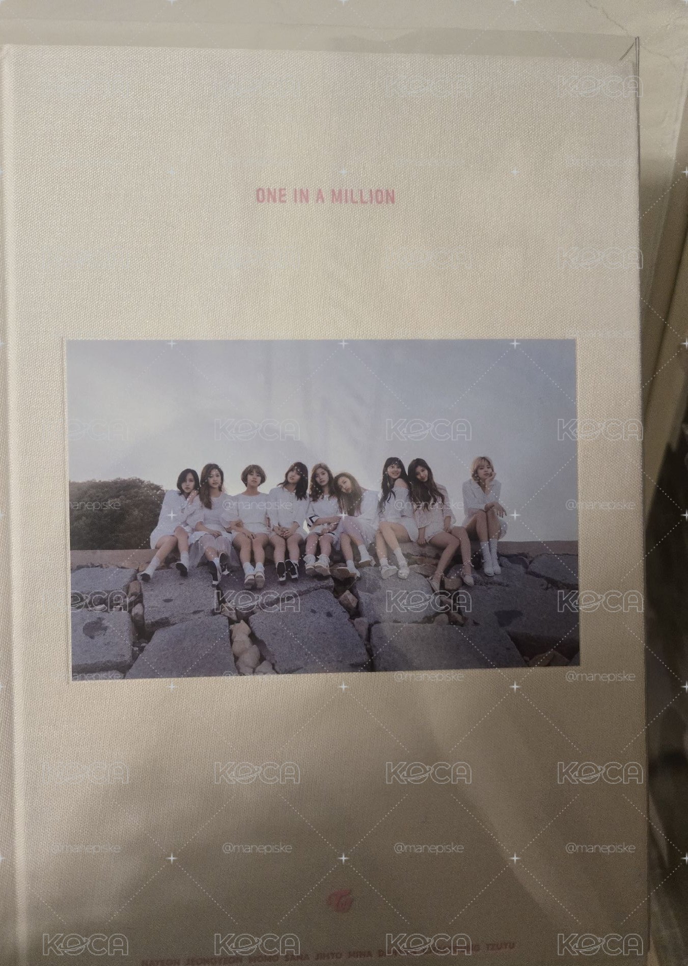 TWICE 絕版寫真 ONE IN A MILLION 團體二手