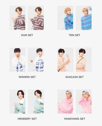 WayV2024年曆 透卡set