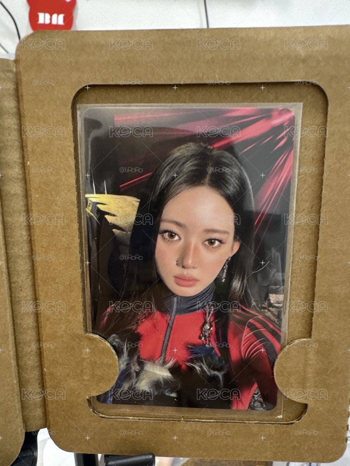 競標 🩵BABYMONSTER RORA 춤 (CHOOM) 京東 線上 簽售卡 