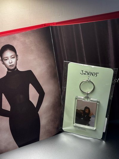 Jennie-J2NNI5鑰匙圈/bp迷三DMM特典