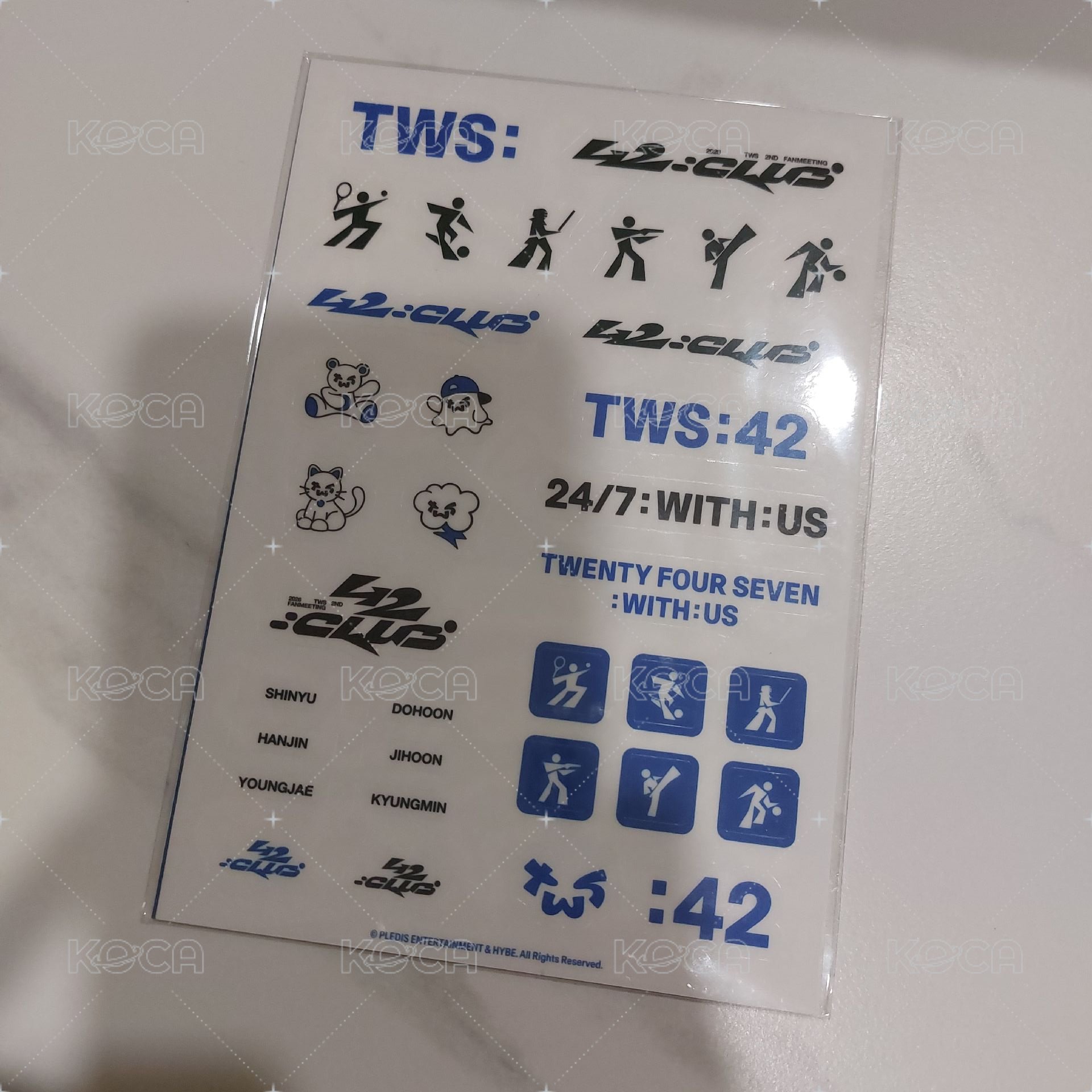 手燈裝飾貼紙