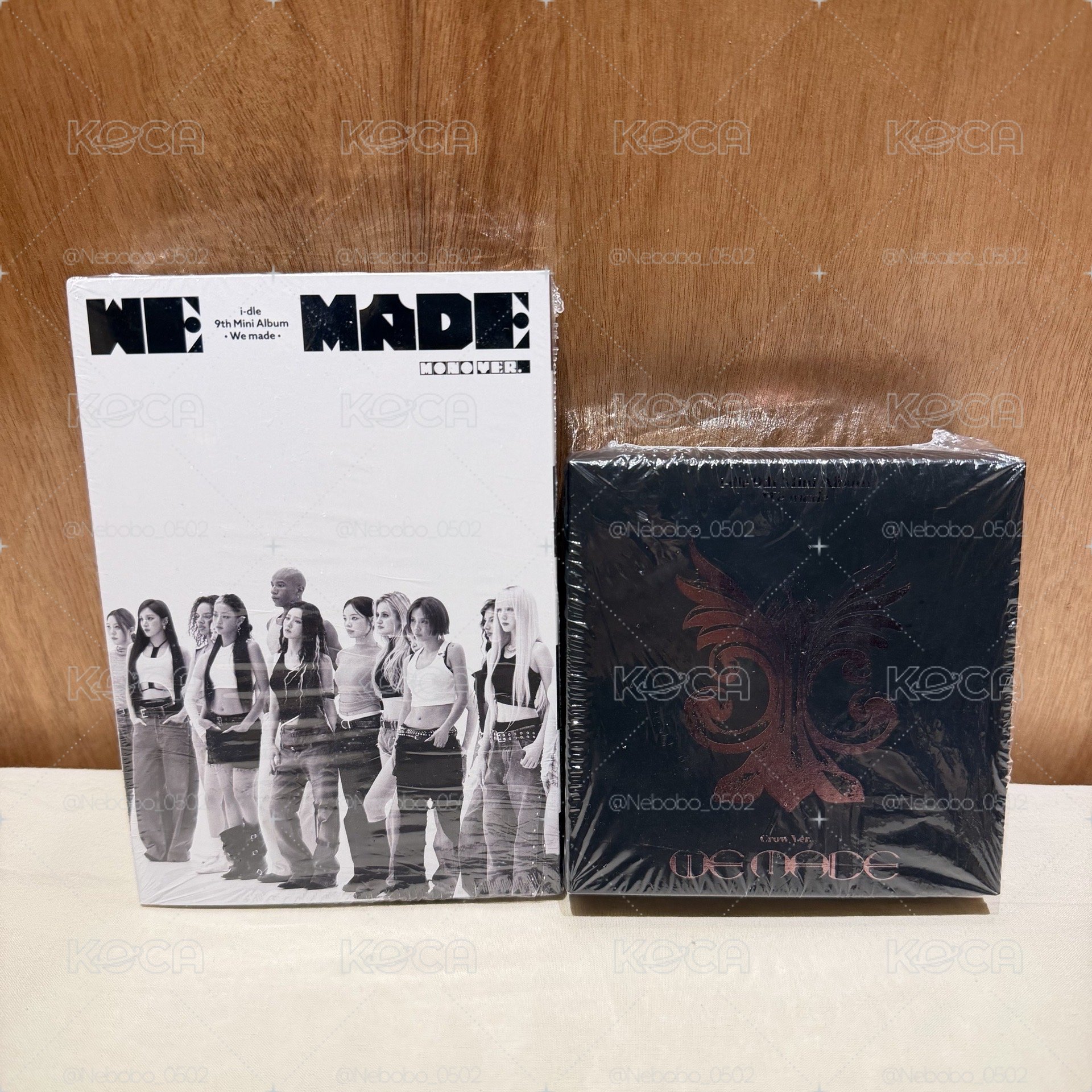i-dle 迷九未拆專 AB版套出