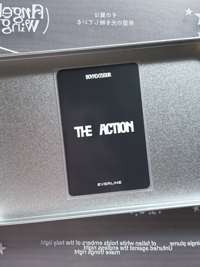 bnd🐈‍⬛The Action el特典