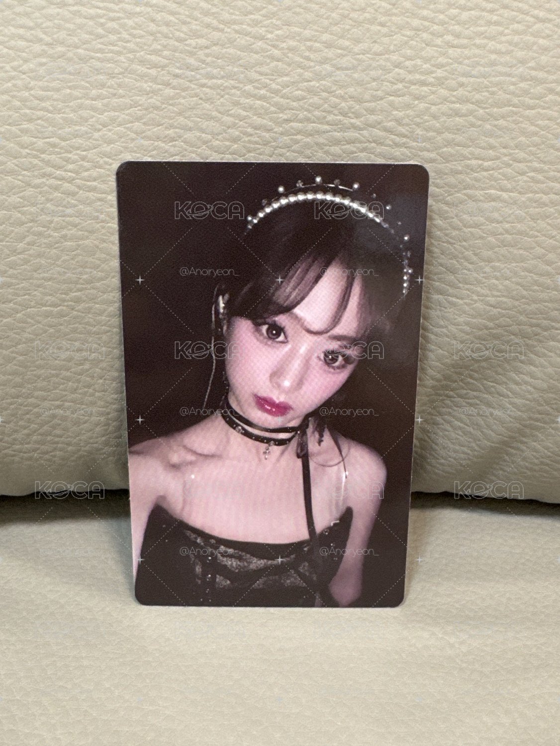 ₊⁺★競標 𐭩BABYMONSTER 寶怪 AHYEON 二週年回憶紀念寫真 wvs B 特典卡