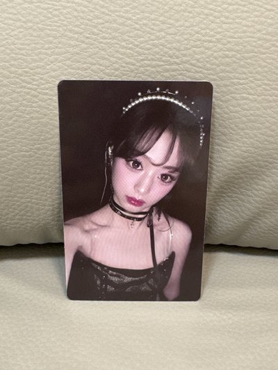 ₊⁺★競標 𐭩BABYMONSTER 寶怪 AHYEON 二週年回憶紀念寫真 wvs B 特典卡 