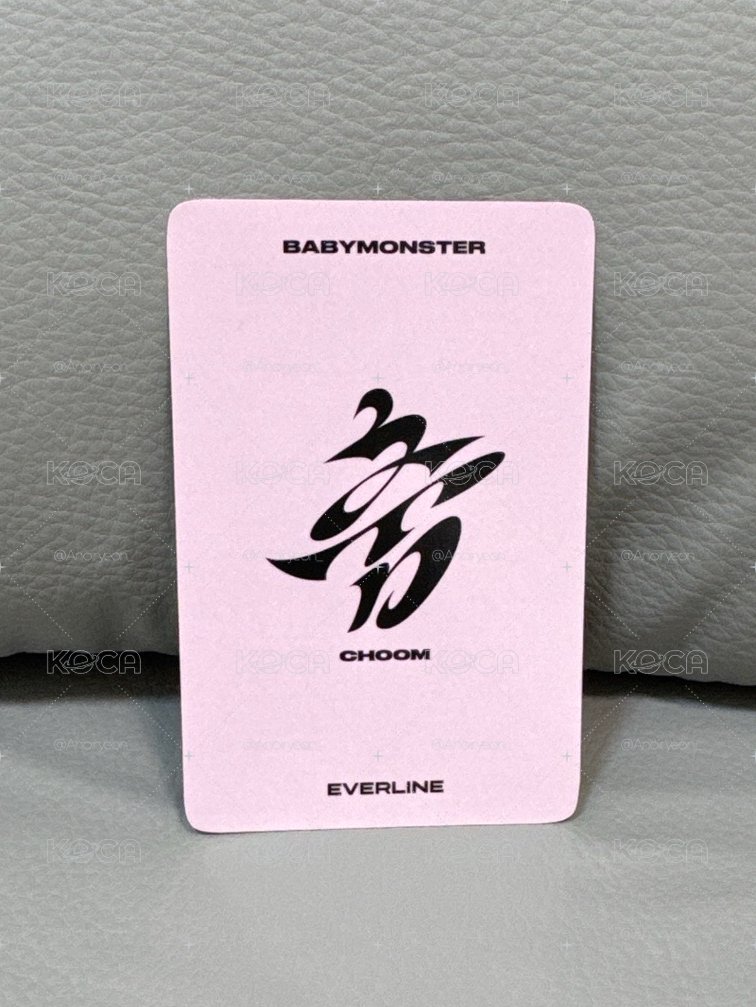 ₊⁺★競標 𐭩BABYMONSTER 寶怪 ASA 춤 (CHOOM) EL簽售特典卡