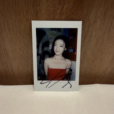 i-dle 舒華 am 4.0 幸運卡 拍立得