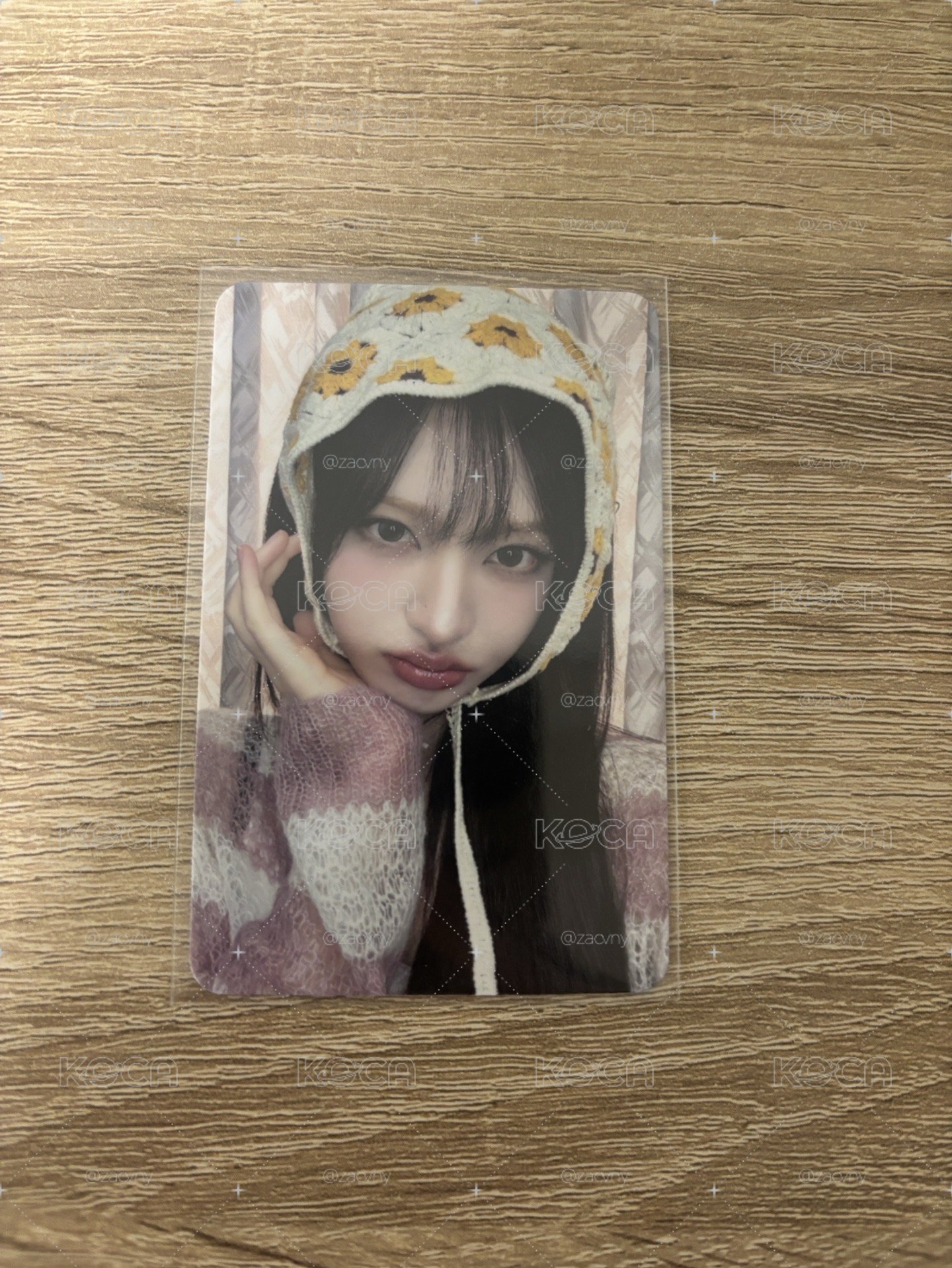 IVE SECRET ms 5.0 簽售卡 花帽栗