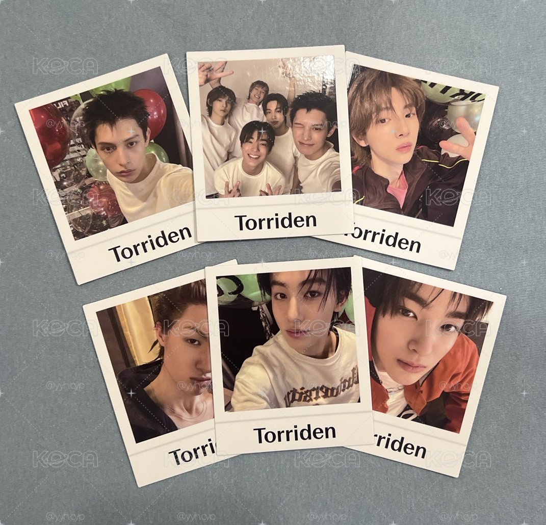 CORTIS x Torriden 代言卡一組 已拆
